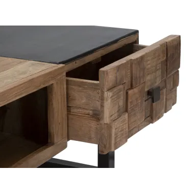 Stolik kawowy RET. Mumbai 110x60x43 cm (Drewno z Akacji Nilotyckiej)